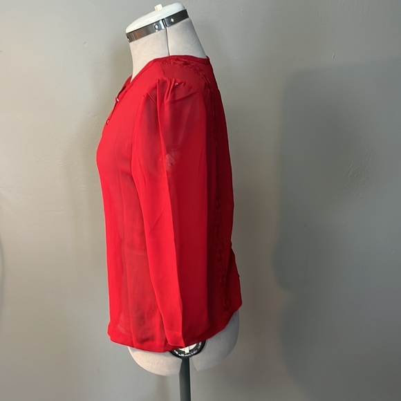 Forever 21 top, dark red - Picture 2 of 5